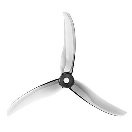 Hélice à 3 pales TMOTOR T4943 4.9 pouces, gris clair, 2 paires, pour moteur de Drone RC FPV